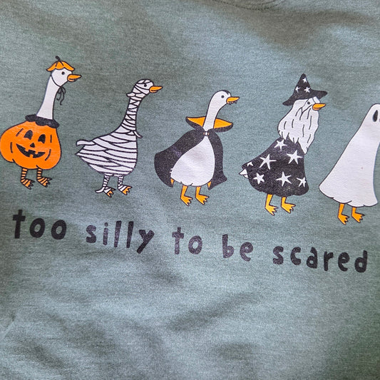 Too Silly To Be Scared Crew Sweatshirt
