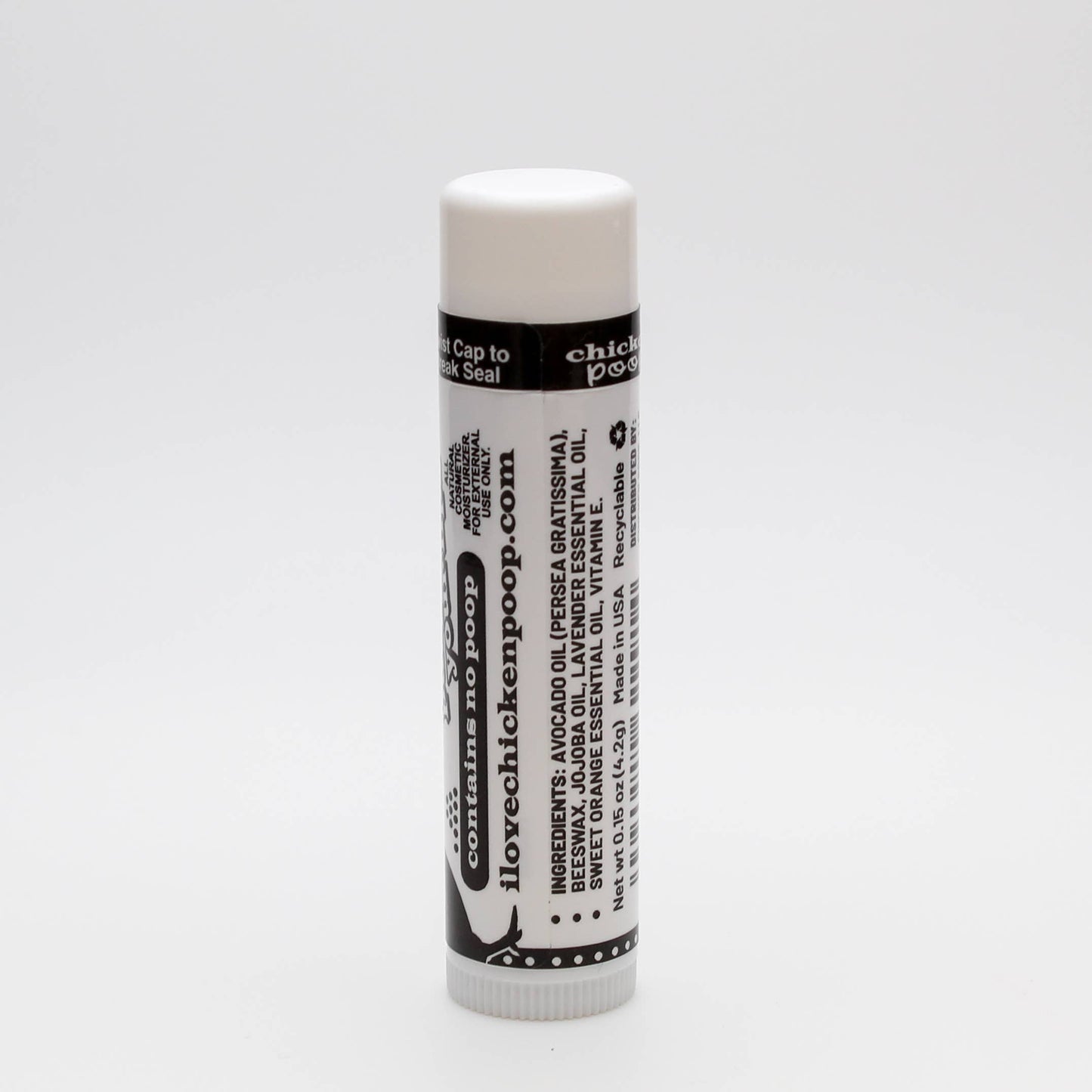 Chicken Poop® ORIGINAL Lip Balm, All Natural 24ct. CHICKEN