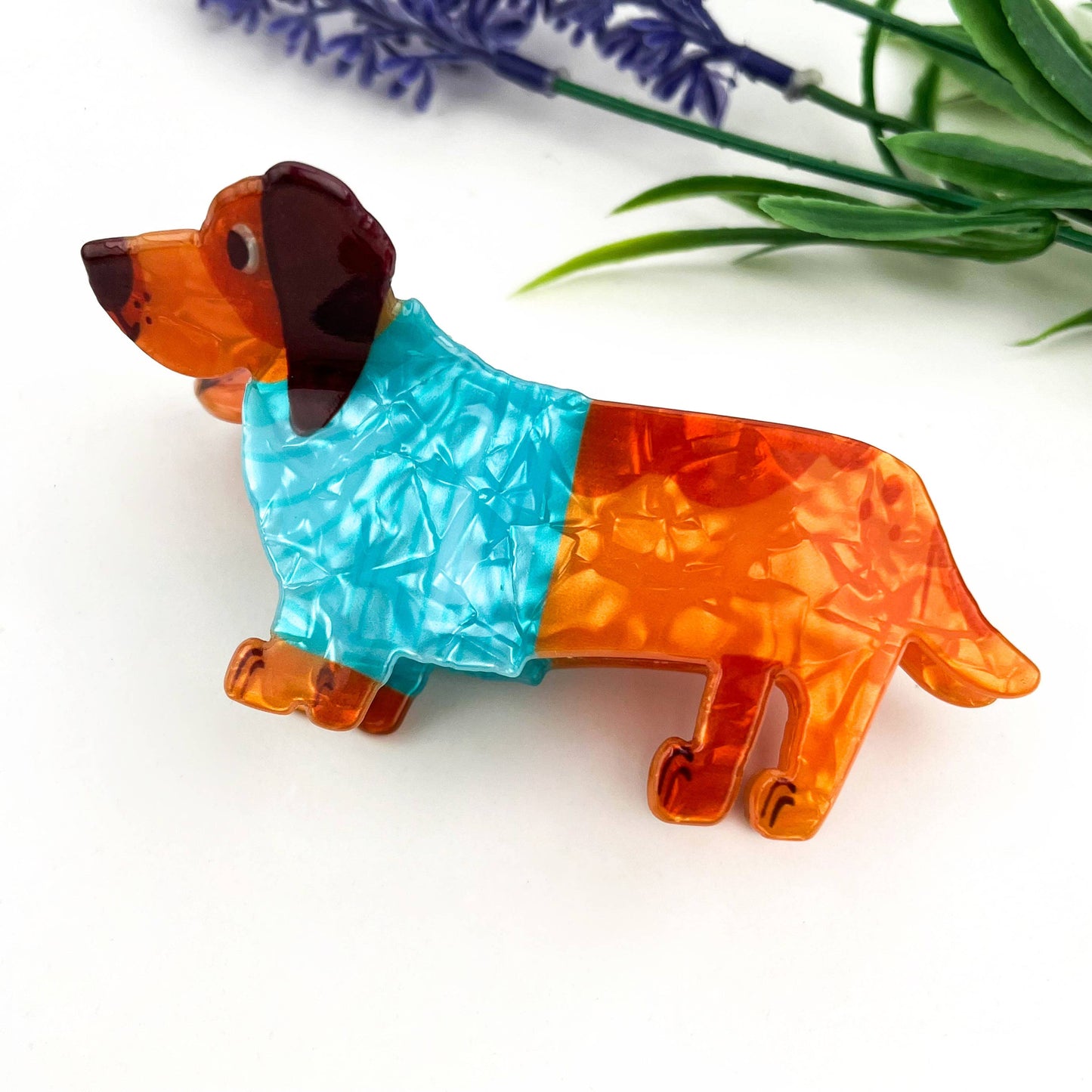 Creative Cartoon Puppy Hair Claw Clip