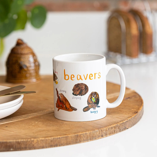 Beavers Pun Animal & Nature Lovers Funny Coffee or Tea Mug