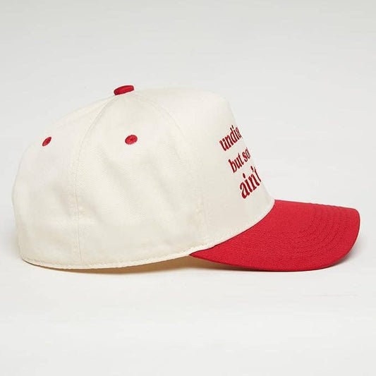 2-Tone Cap - Undiagnosed But Something Ain't Right Red/Beige