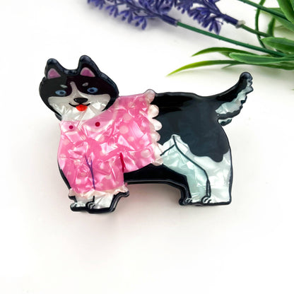 Creative Cartoon Puppy Hair Claw Clip