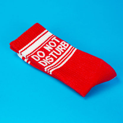 Do Not Disturb Gym Crew Socks