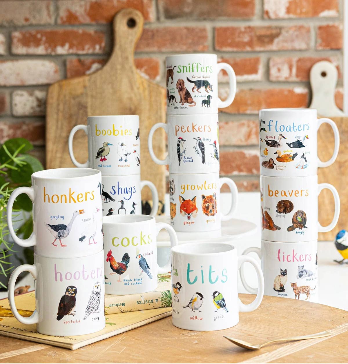 Honkers Bird Pun Geese Fowl Language Coffee or Tea Mug