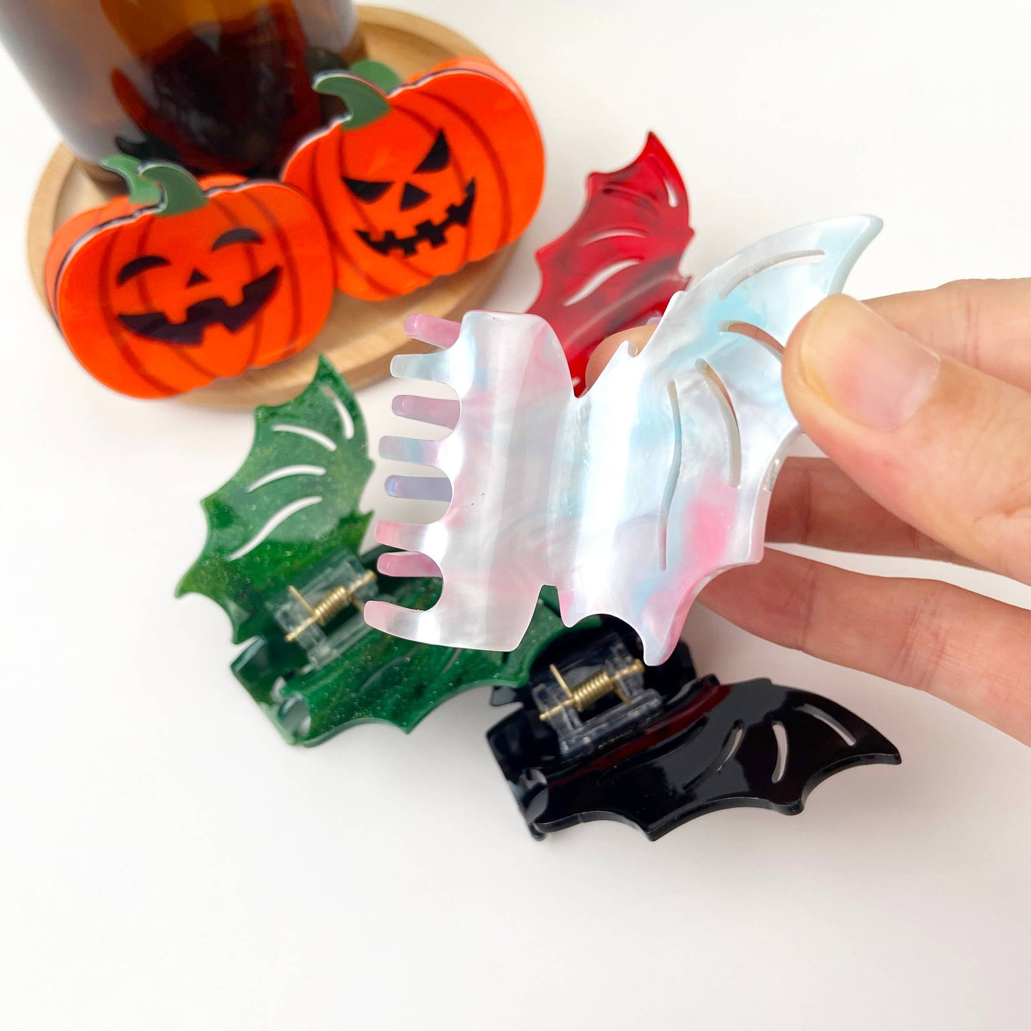 Halloween costume lovely bat hair clip