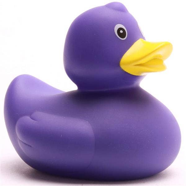 Bath Duck Palina - purple - 8 cm - Rubber Duck