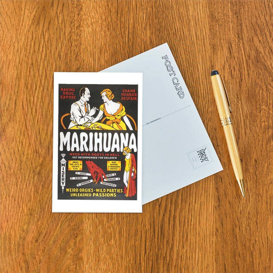 Postcard PO-304 Anti-Marijuana Campaign