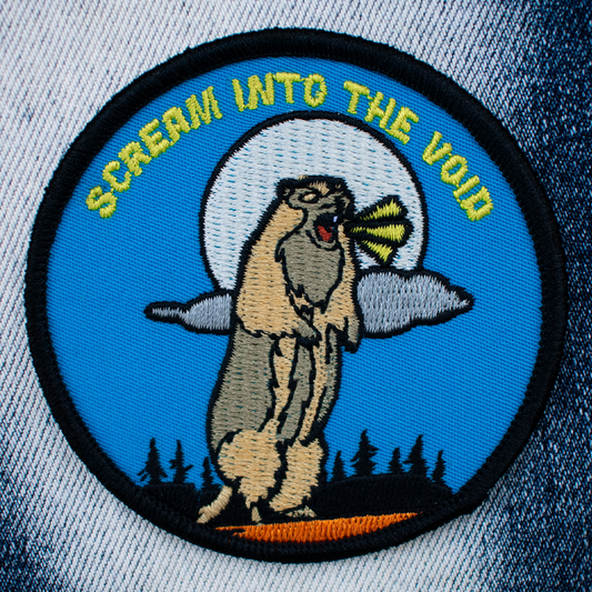 Scream into the Void (Iron-On Patch)