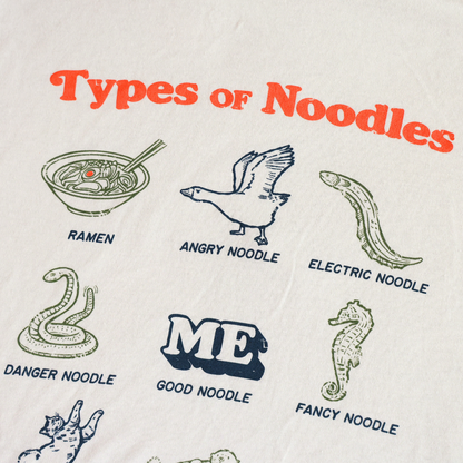 Types Of Noodles T-Shirt