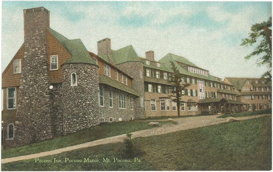 Postcard PA-251 Pocono Inn, Mt. Pocono, Pennsylvania