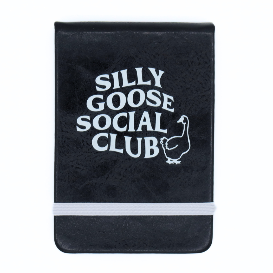 Leatherette Pocket Journal Silly Goose Social Club
