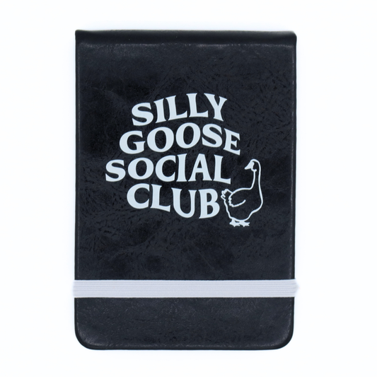 Leatherette Pocket Journal Silly Goose Social Club