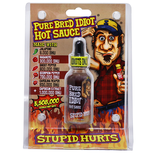 New Pure Bred Idiot Hot Sauce