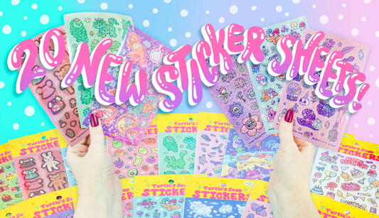 Smoke Shop Vinyl Sticker Sheet