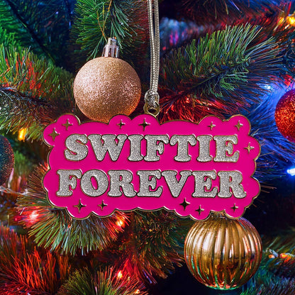 Swifie Forever Enamel Holiday Ornament