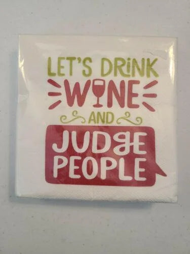 Drunken Grownups napkin