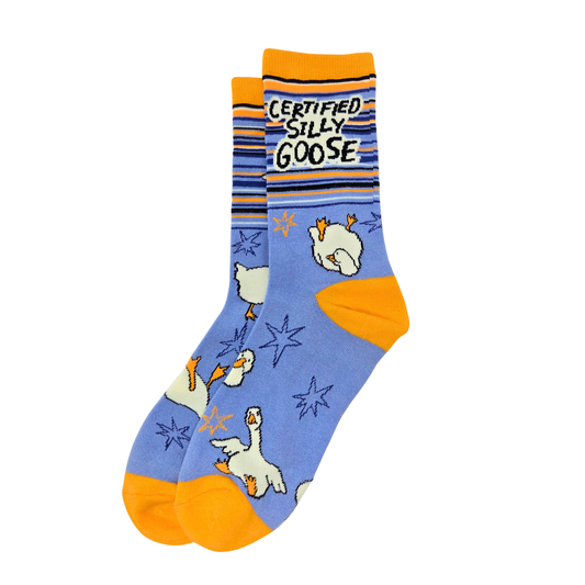 Certified Silly Goose Merino Wool Socks - Silly Sockery