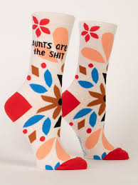 Aunts Are The Shit - Women's Crew Socks