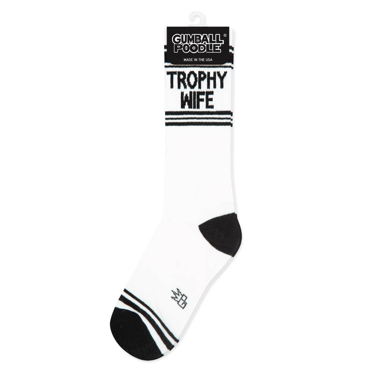 Trophy Wife Gym Crew Socks - Bachelorette Gift