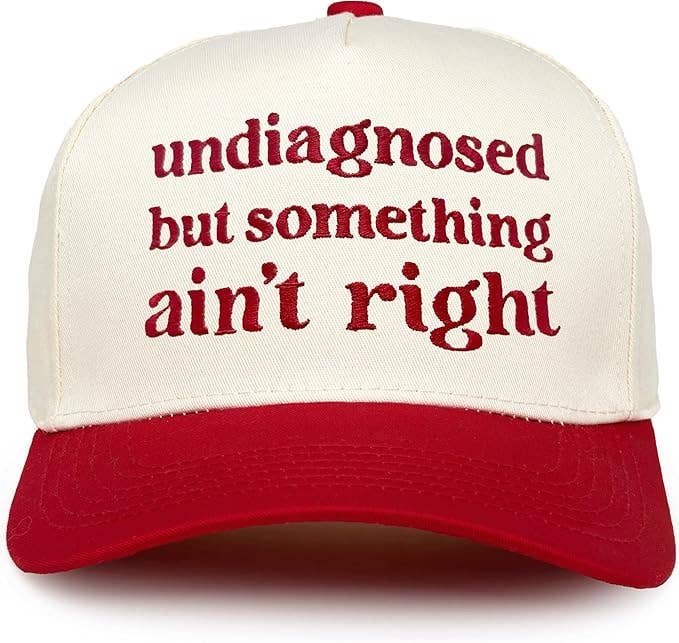 2-Tone Cap - Undiagnosed But Something Ain't Right Red/Beige