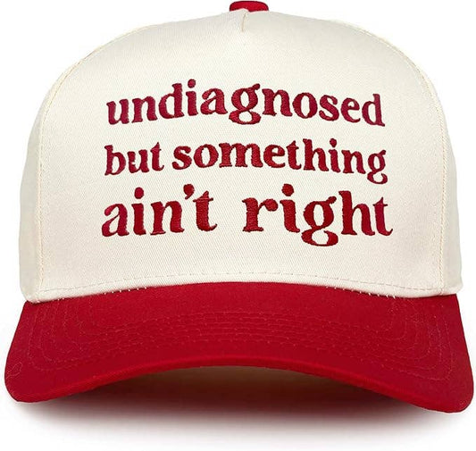 2-Tone Cap - Undiagnosed But Something Ain't Right Red/Beige