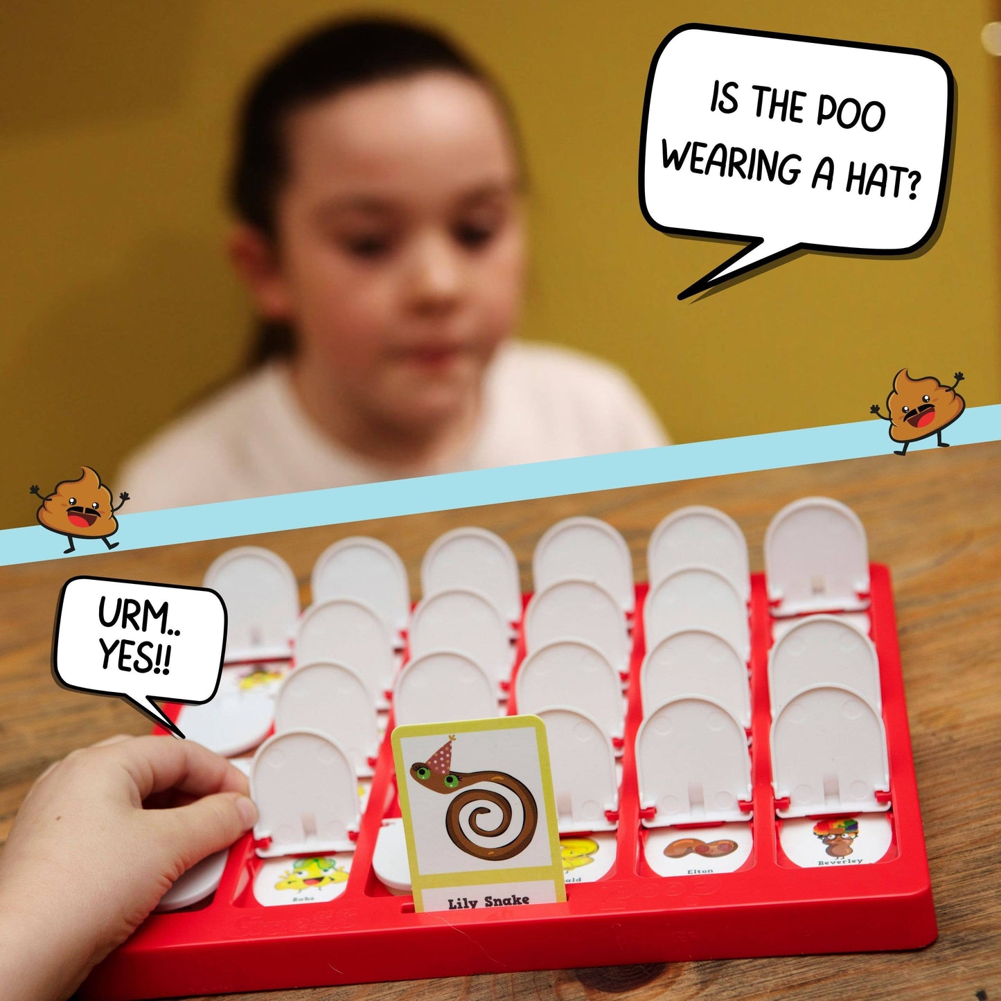 Guess Poo? Funny Family Game