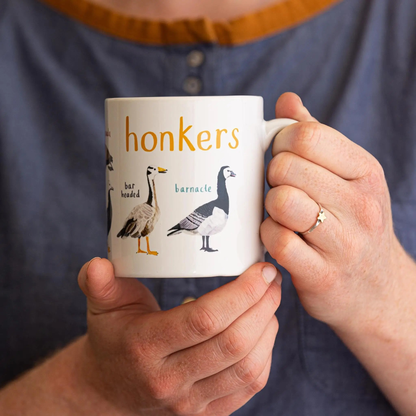 Honkers Bird Pun Geese Fowl Language Coffee or Tea Mug