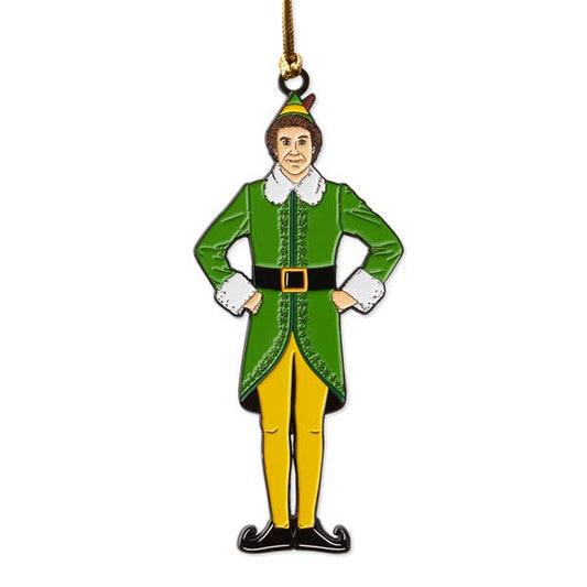 Elf Enamel Holiday Ornament