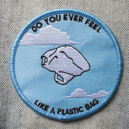 Plastic Bag (Iron-On Patch)