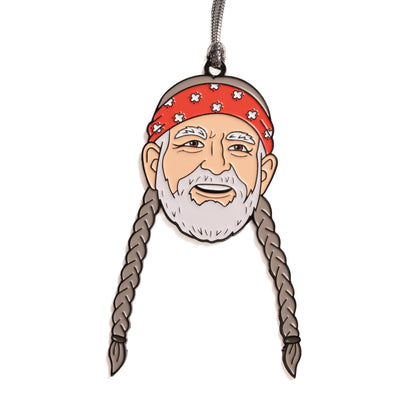 Willie Enamel Holiday Ornament