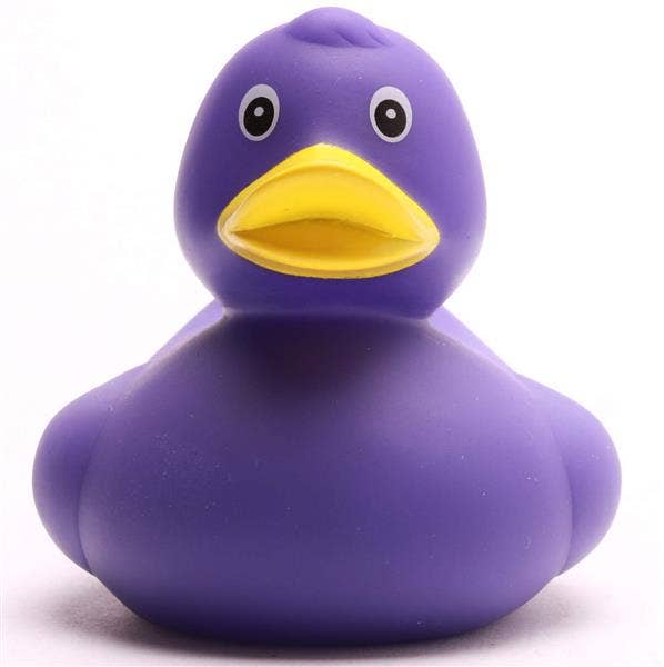Bath Duck Palina - purple - 8 cm - Rubber Duck