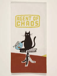 Agent Of Chaos - Printed Dish Towel