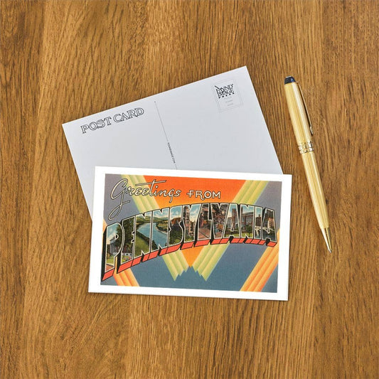 Postcard PA-396 Greetings from Pennsylvania