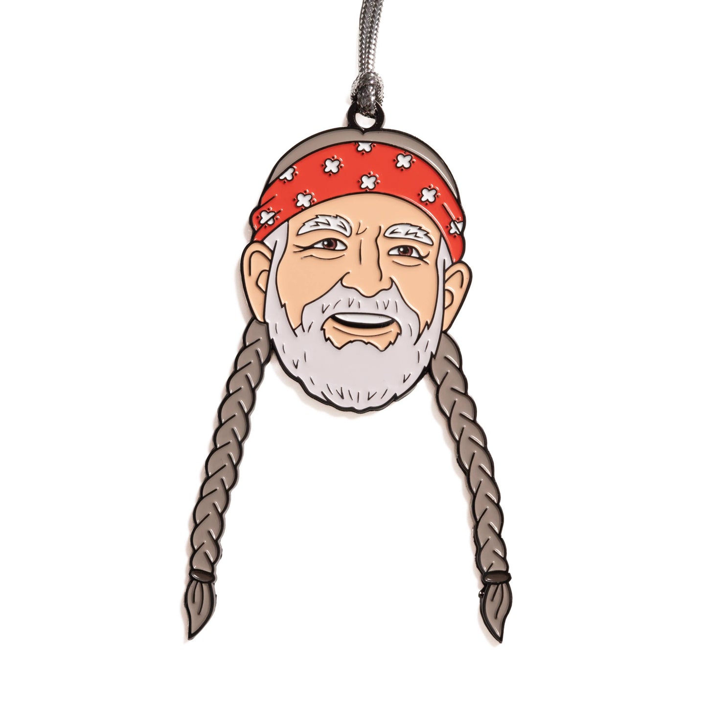 Willie Enamel Holiday Ornament