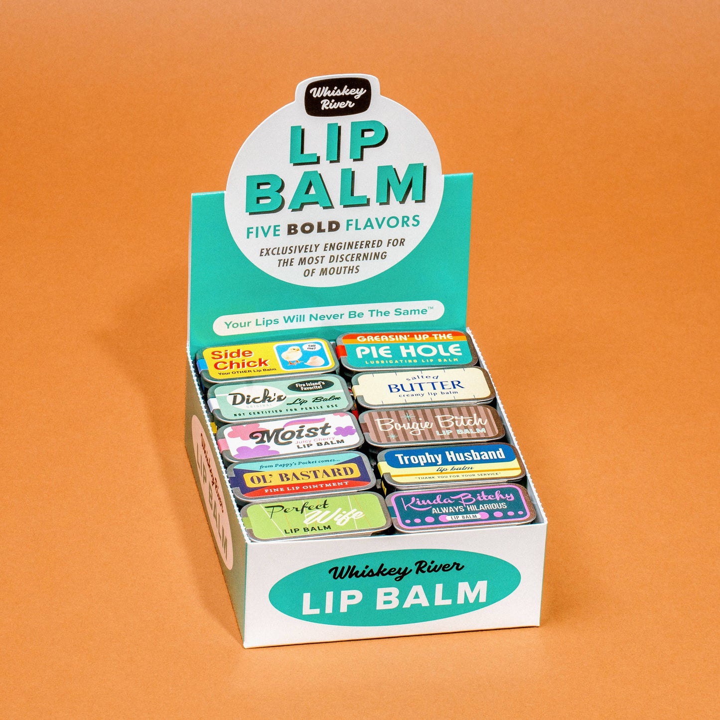 Lip Balm Bestsellers 10-Pack with Display