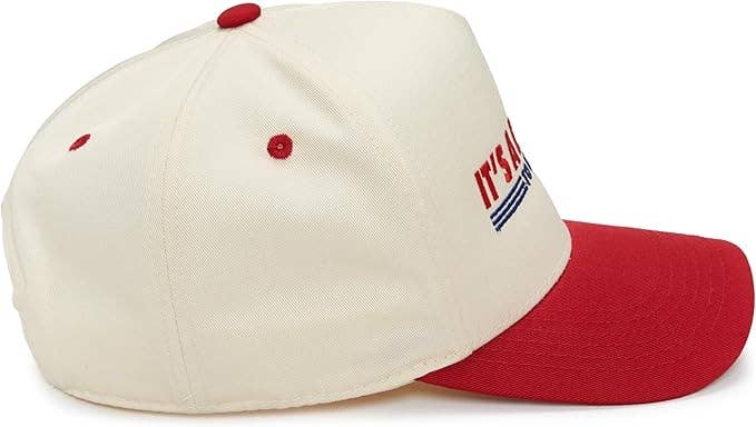 2-Tone Cap - It's A Bad Day To Be A Hotdog - Red/Beige