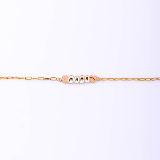 Mama Bracelet - Gold Mother's Day Gift Statement Jewelry
