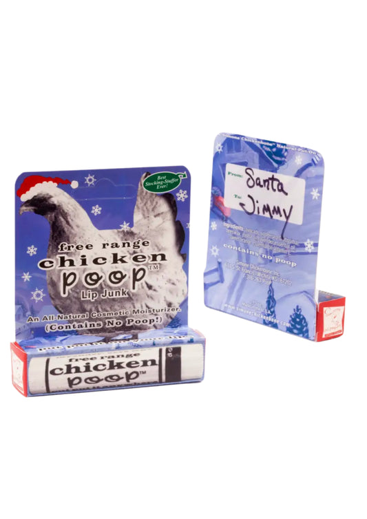 .15 oz. Chicken Poop® HOLIDAY ORIGINAL Balm, 16ct. HANG TAB
