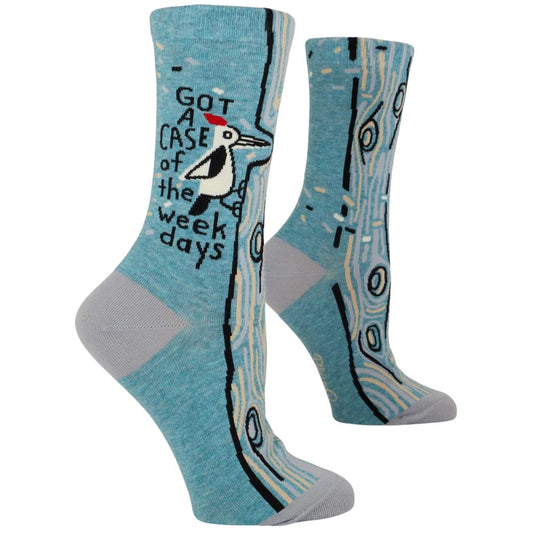 Got A Case Of The Weekdays - Women's Crew Socks
