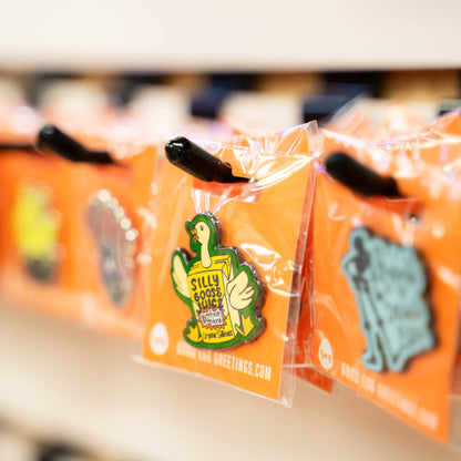 Silly Goose Juice | Funny Enamel Pin